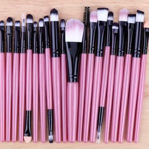 ⭐️ New - 20 Piece Makeup Brush Set Professional Rose Pink Cosmetic Brushes